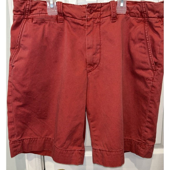 Polo Ralph Lauren Vintage Chino Shorts Washed Nantucket Red NE American Preppy - Picture 1 of 16